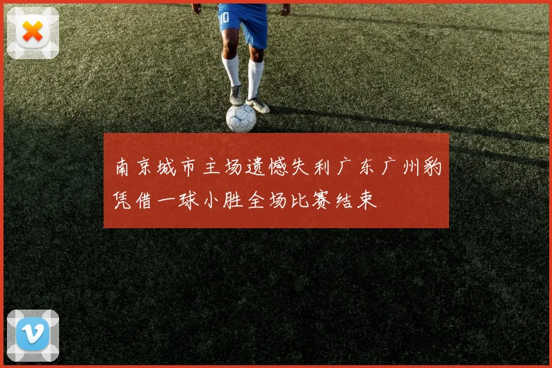南京城市主场遗憾失利广东广州豹凭借一球小胜全场比赛结束