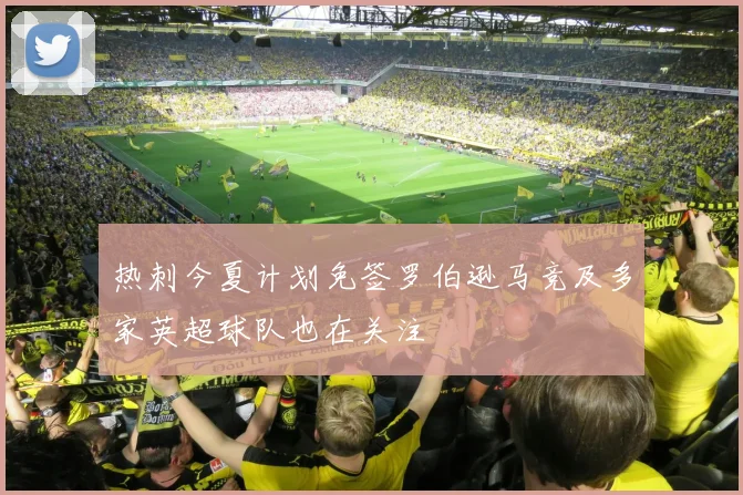 热刺今夏计划免签罗伯逊马竞及多家英超球队也在关注